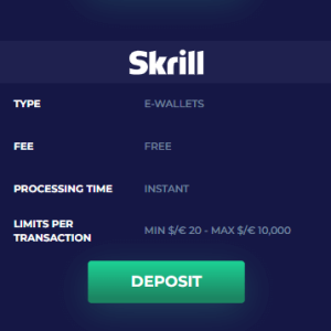 Step 3 - Choose a Skrill online casino