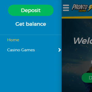 Step 2 - Navigate to the deposit page