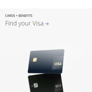 Step 1 - Apply for a Visa card